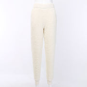 Fashion street lamb cashmere ladies sports casual pants - Blue Force Sports