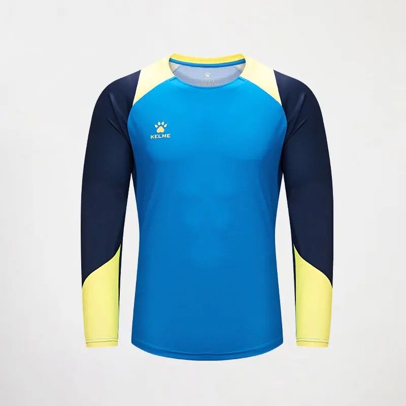 Camiseta de entrenamiento de manga larga de secado rápido para hombre