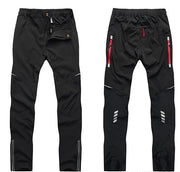 Summer Men's Trousers for Outdoor Cycling - Moisture-Wicking and Comfortable with Reflective Strip - Blue Force Sports