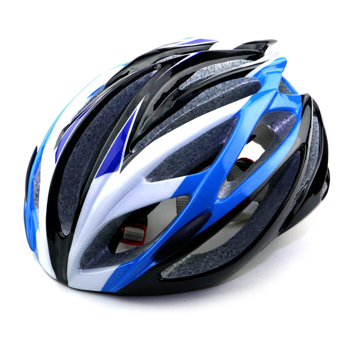 Bicycle integrated helmet - Blue Force Sports