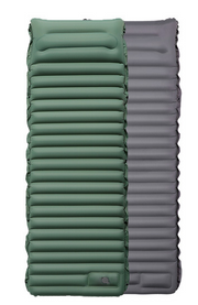Camping Foot Type Automatic Portable Inflatable Bed Beach Mat Picnic Mat - Blue Force Sports