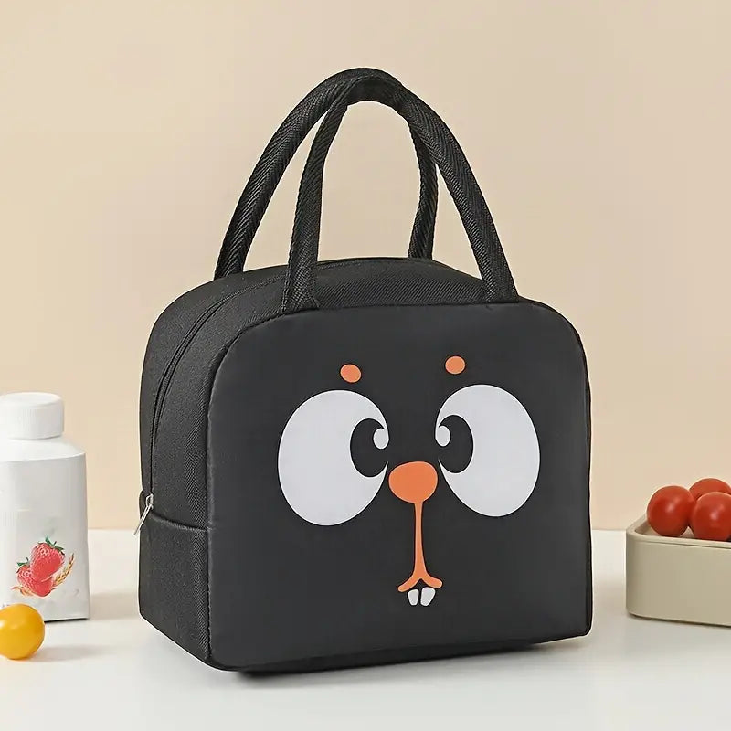 Thermo-Lunchtasche mit Cartoon-Tiermotiv für Kinder