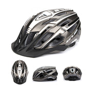 Bicycle Equipment Helmet Summer Men And Women With Lights - Blue Force Sports