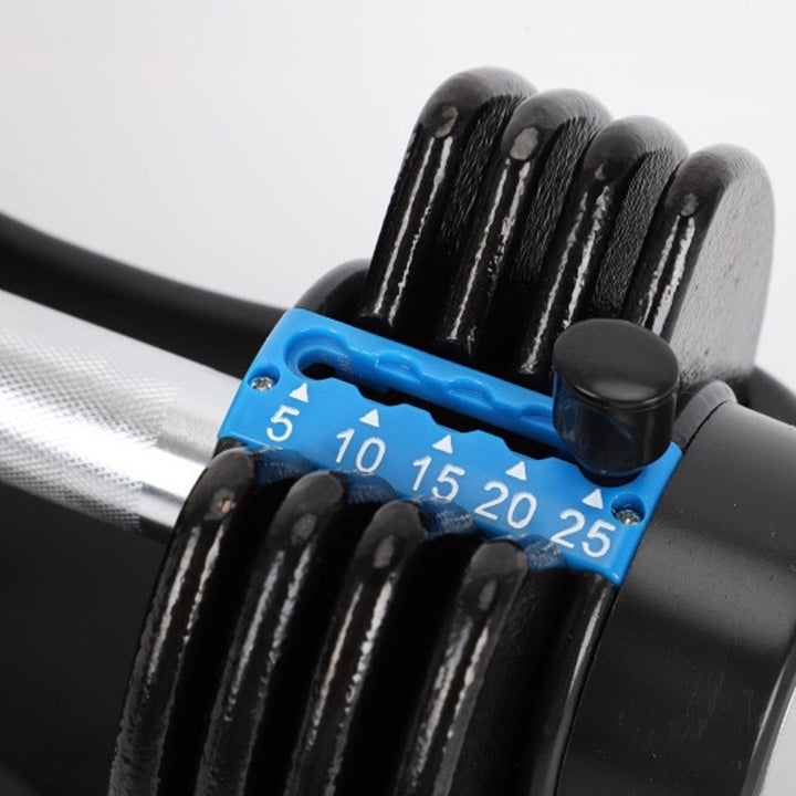 Automatically Adjust Home Fitness Adjustable Barbell - Blue Force Sports