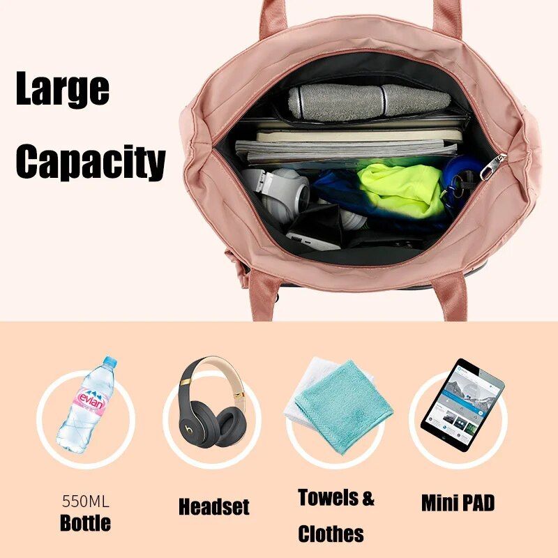 Multifunktionale Tennis- und Badmintonschlägertasche - Tragbare, wasserdichte Unisex-Schultersporttasche