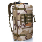 Multi-function Travel Bag 50L Outdoor Bag Shoulder Bag Outdoor Backpack Sports Bag - Blue Force Sports