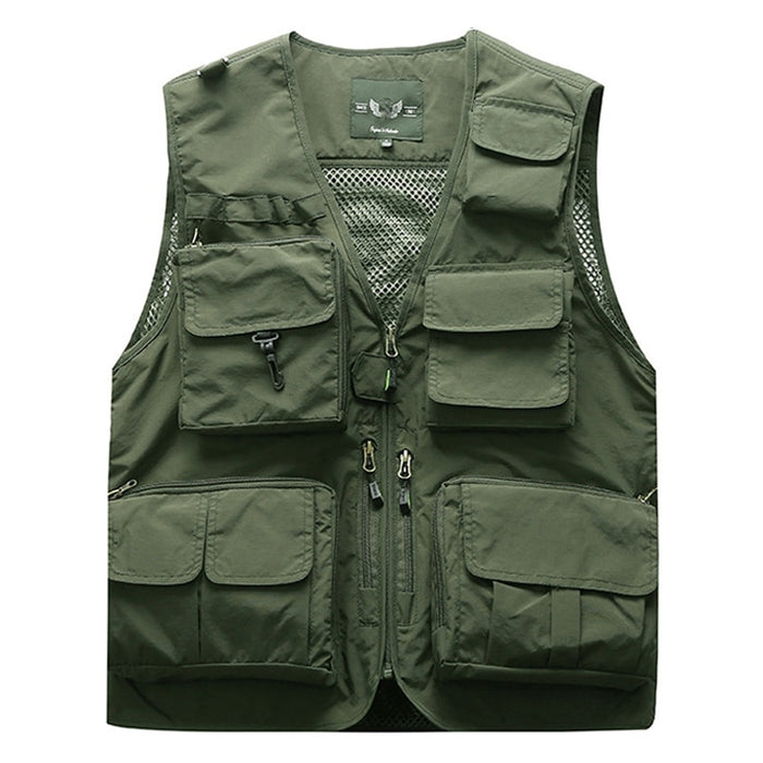 Multi-pocket fishing vest - Blue Force Sports