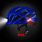 Light Cycling Helmet USB Rechargeable Bike Ultralight Helmet Intergrally-Molded Mountain Road Bicycle Mtb Helmet - Blue Force Sports
