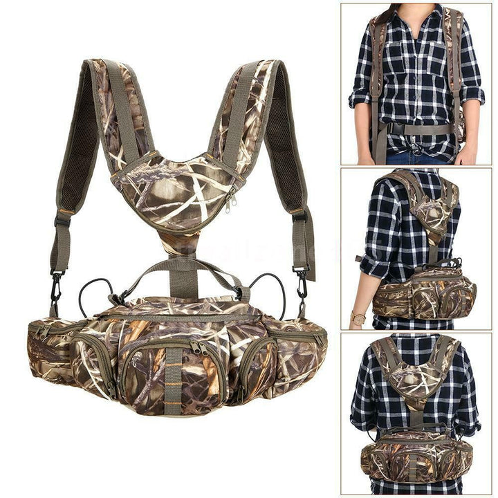 Sports Shoulder Camouflage Belt  Tactical Bag - Blue Force Sports