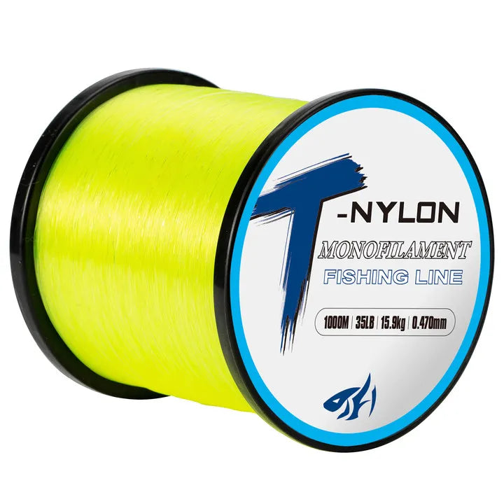 Superstarke Angelschnur aus Nylon und Fluorkohlenwasserstoff