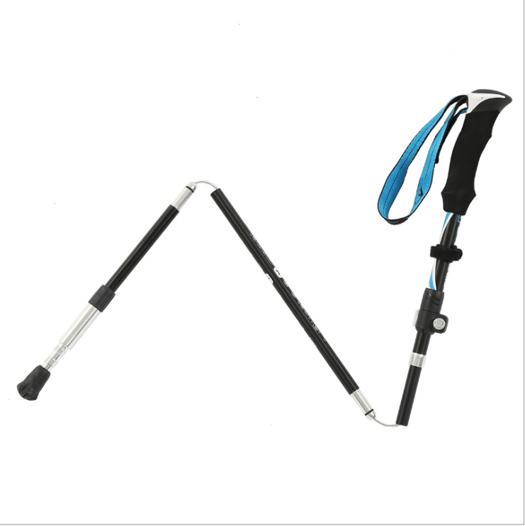 Folding telescopic trekking pole - Blue Force Sports
