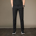 2021 autumn and winter men's casual pants young Korean version of the Korean version of the body and small feet pants student movement pencil pants tide - Blue Force Sports