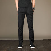 2021 autumn and winter men's casual pants young Korean version of the Korean version of the body and small feet pants student movement pencil pants tide - Blue Force Sports