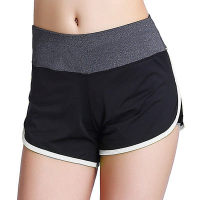 Fake two-piece sports fitness shorts - Blue Force Sports