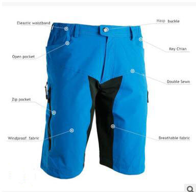 Outdoor Cycling Outwear Shorts - Blue Force Sports
