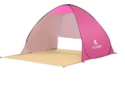 Beach tent UV protection sunshade double automatic tent camping tent - Blue Force Sports