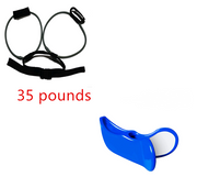 Fitness Women Booty Butt Band Resistance Bands Adjustable Waist Belt Pedal Exerciser For Glutes Muscle Workout Free Bag - Blue Force Sports