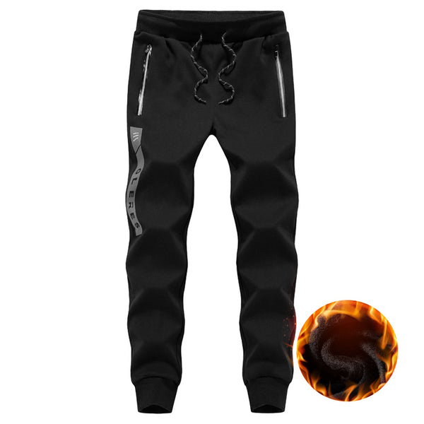 The new winter Korean youth Haren feet pants men sports pants pants men's casual pants. The trend of health - Blue Force Sports
