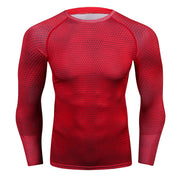 Long sleeve breathable quick-drying fitness training clothes - Blue Force Sports