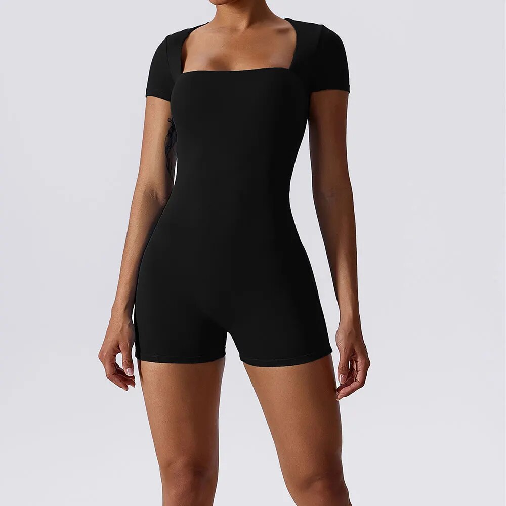 Damen Ganzjahres-Yoga-Bodysuit