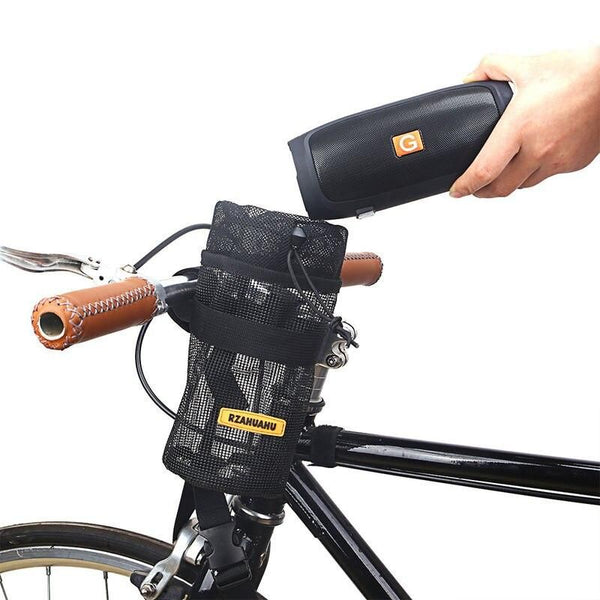 Versatile Bicycle Speaker and Bottle Holder