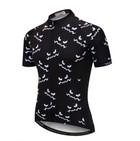 Weimostar skull jersey men's pirate jersey - Blue Force Sports