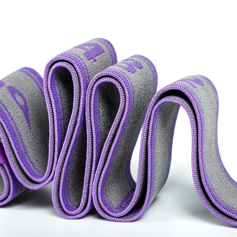 Elastisches Yoga-Widerstandsband mit mehreren Abschnitten