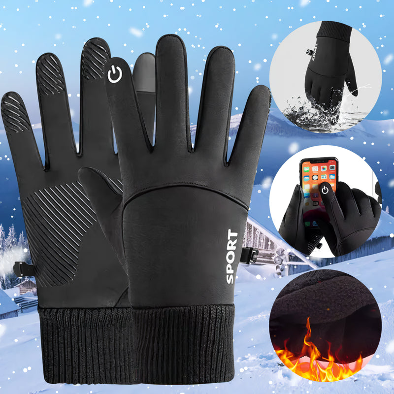 Guantes impermeables para pantalla táctil para todas las estaciones