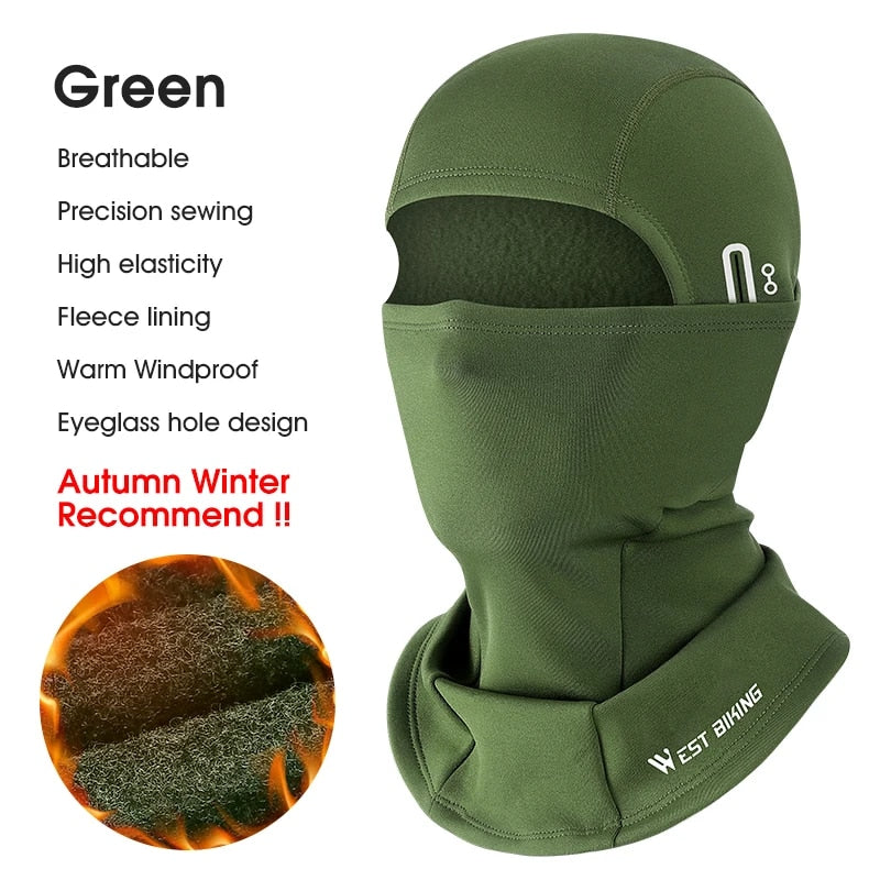 Sturmhaube für den Sommer und Winter, Fahrradmütze, atmungsaktiv, Vollgesichtsschutz für Outdoor-Sport