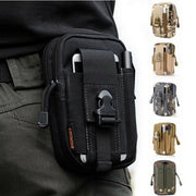 Outdoor Sports Molle Tactical Pocket Male 5.5 6 Inch Waterproof Mobile Phone Bag - Blue Force Sports