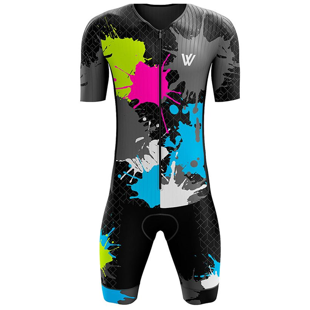 Summer Women's Bodysuit Triathlon Quick Dry - Blue Force Sports