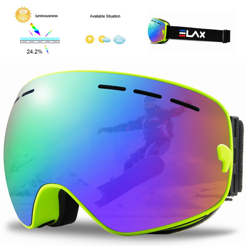 Outdoor Sports Comma Ski Goggles Big Sphere - Blue Force Sports