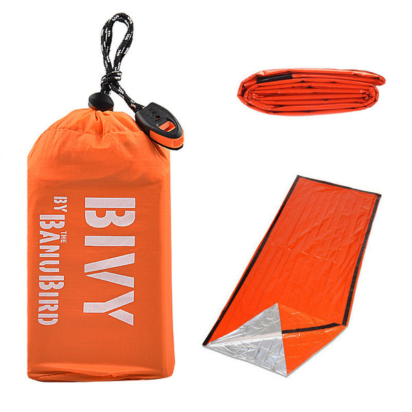 Emergency Sleeping Bag With Earthquake Relief And Thermal Insulation - Blue Force Sports