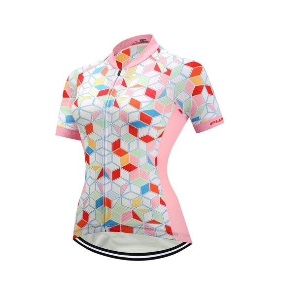 Women's cycling jersey short sleeve top - Blue Force Sports