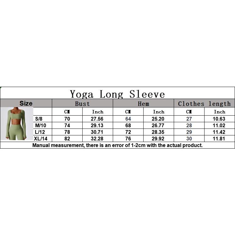 Langärmliges bauchfreies Yoga-Shirt