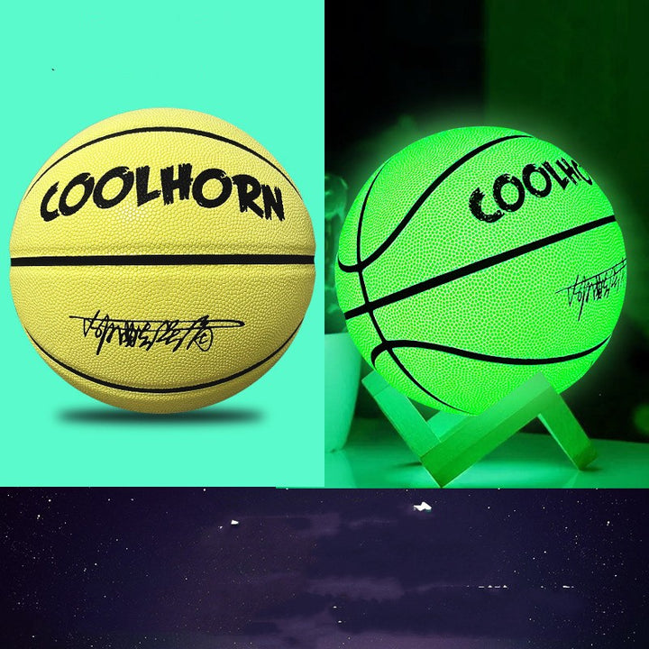 Luminous Luminous Basketball PU Soft Leather Outdoor Wear-resistant And Non-slip - Blue Force Sports