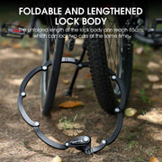 Bicycle Lock Burglar Key Lock - Blue Force Sports