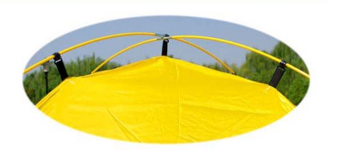 Camping Tent Sunshade Waterproof Tent Outdoor Canopy Beach Shelter Sunscreen Tent For Camping Hiking Fishing Bearing 5-8 People - Blue Force Sports