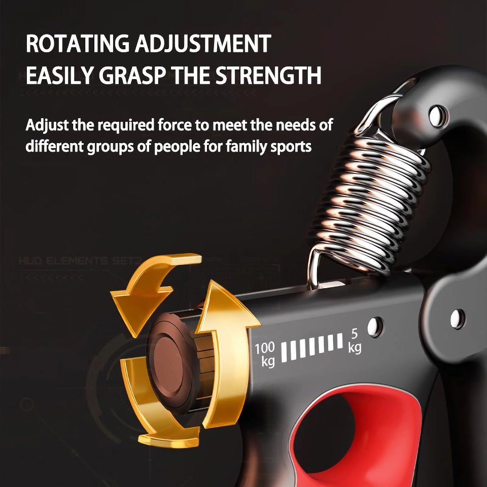 Einstellbarer Griffverstärker, 5–100 kg, Handtrainer für Muskelregeneration und Fitness