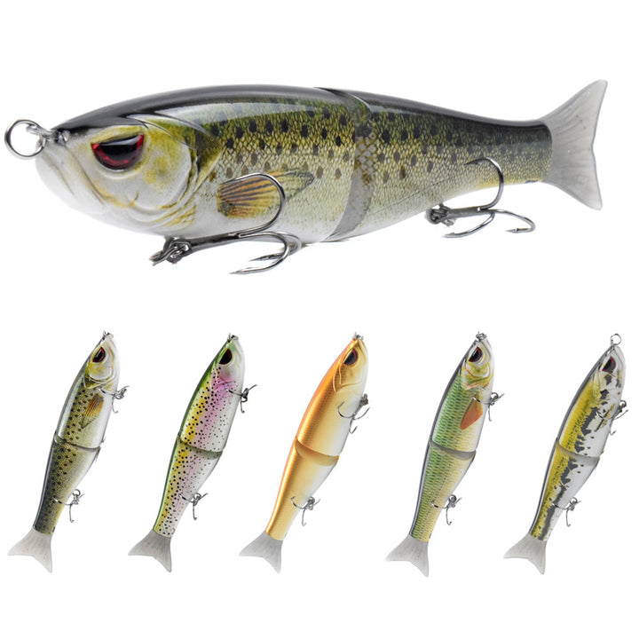 18cm 62g Two Metal Linked Bionic Lure - Blue Force Sports