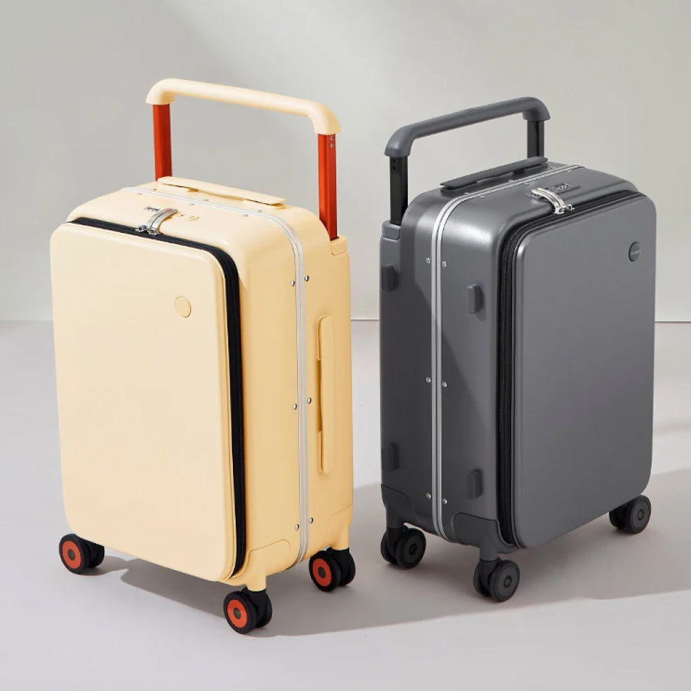 Luxury Wide Handle 20 Inch Carry-On Trolley Case