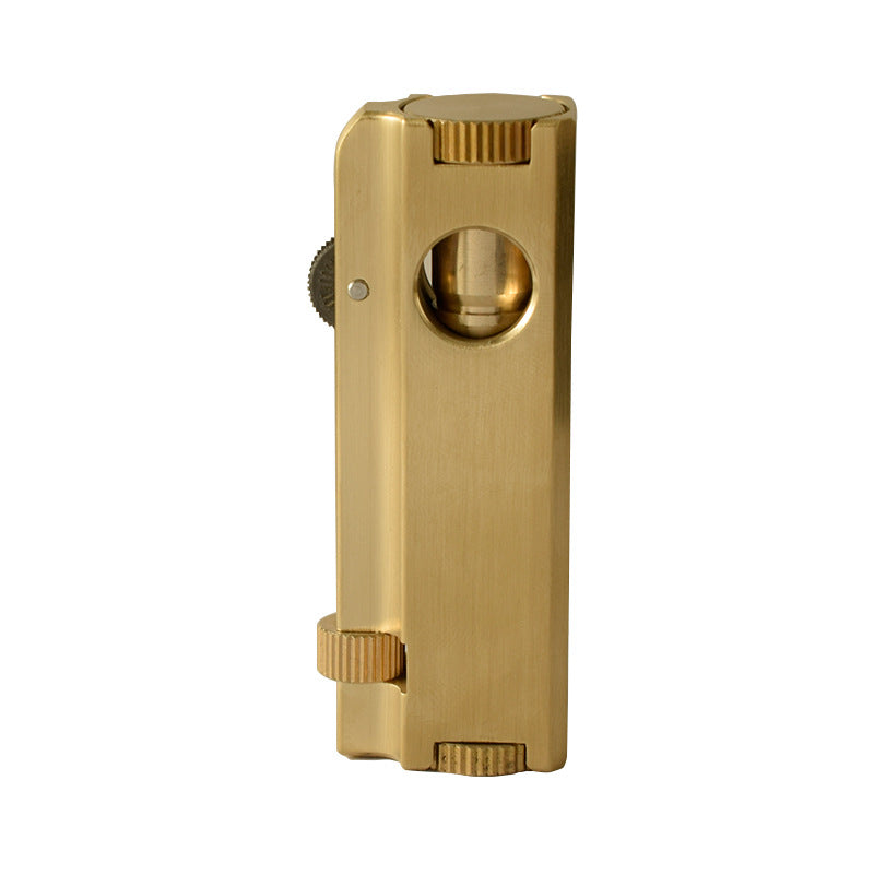 Vintage Metal Brass Heavy Duty Trench Lighter - Blue Force Sports