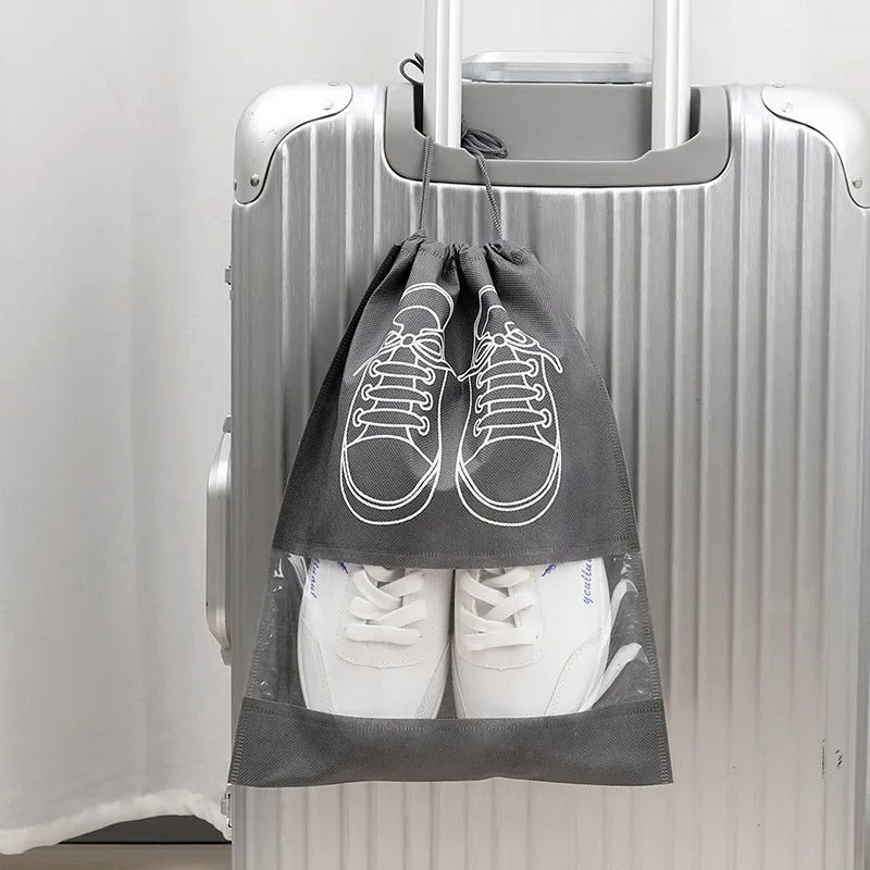 Juego de 5 bolsas organizadoras para guardar zapatos de viaje