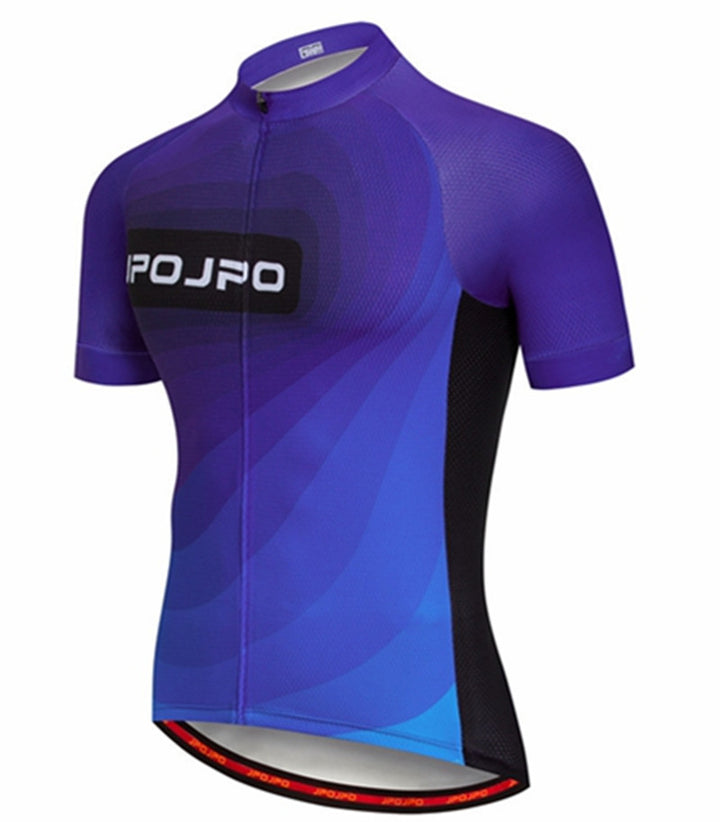 Men's And Women's Summer Cycling Jersey Tops, Breathable Outdoor Cycling Jerseys - Blue Force Sports