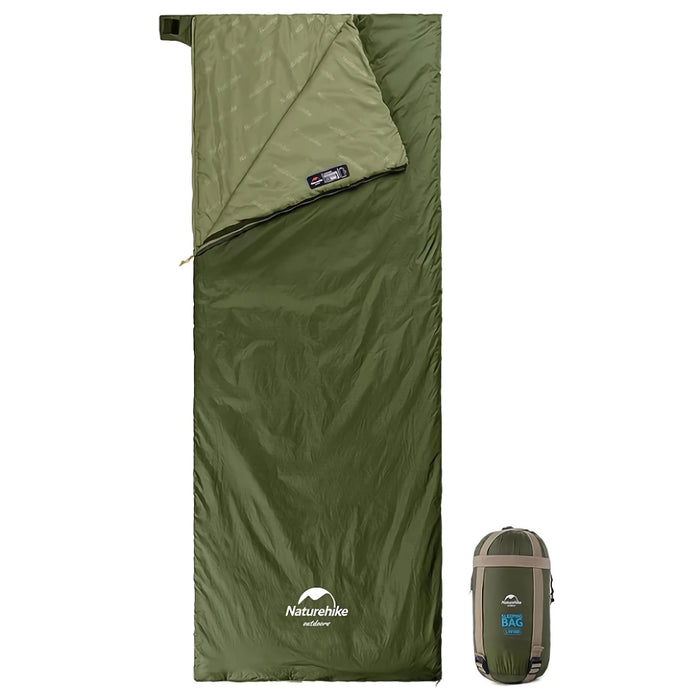 Lightweight Envelope Sleeping Bag for Mild-Weather Camping