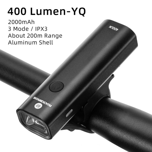 Bicycle light headlights night riding glare flashlight USB charging - Blue Force Sports