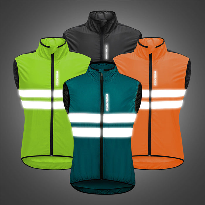 Sleeveless Vest Of Mountain Bike Riding Suit - Blue Force Sports
