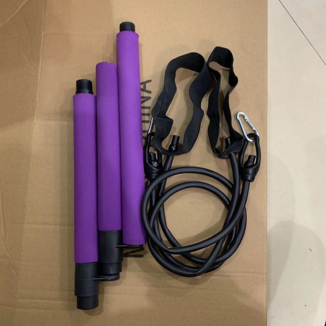 Three-section Pilates fitness stick - Blue Force Sports