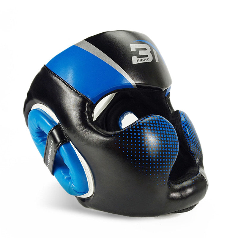 Fighting Sanda Taekwondo head helmet - Blue Force Sports