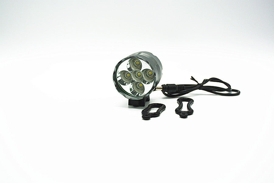 LED Mountain Bike Headlight 5T6 Bicycle Light - Blue Force Sports